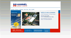 Desktop Screenshot of hammel-haustechnik.de